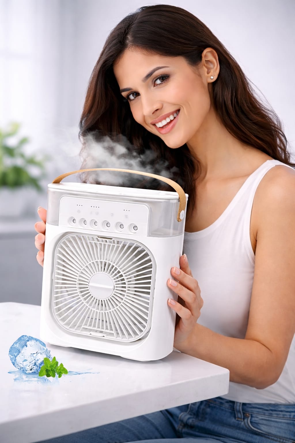 Mini Cooling Fan with Mist