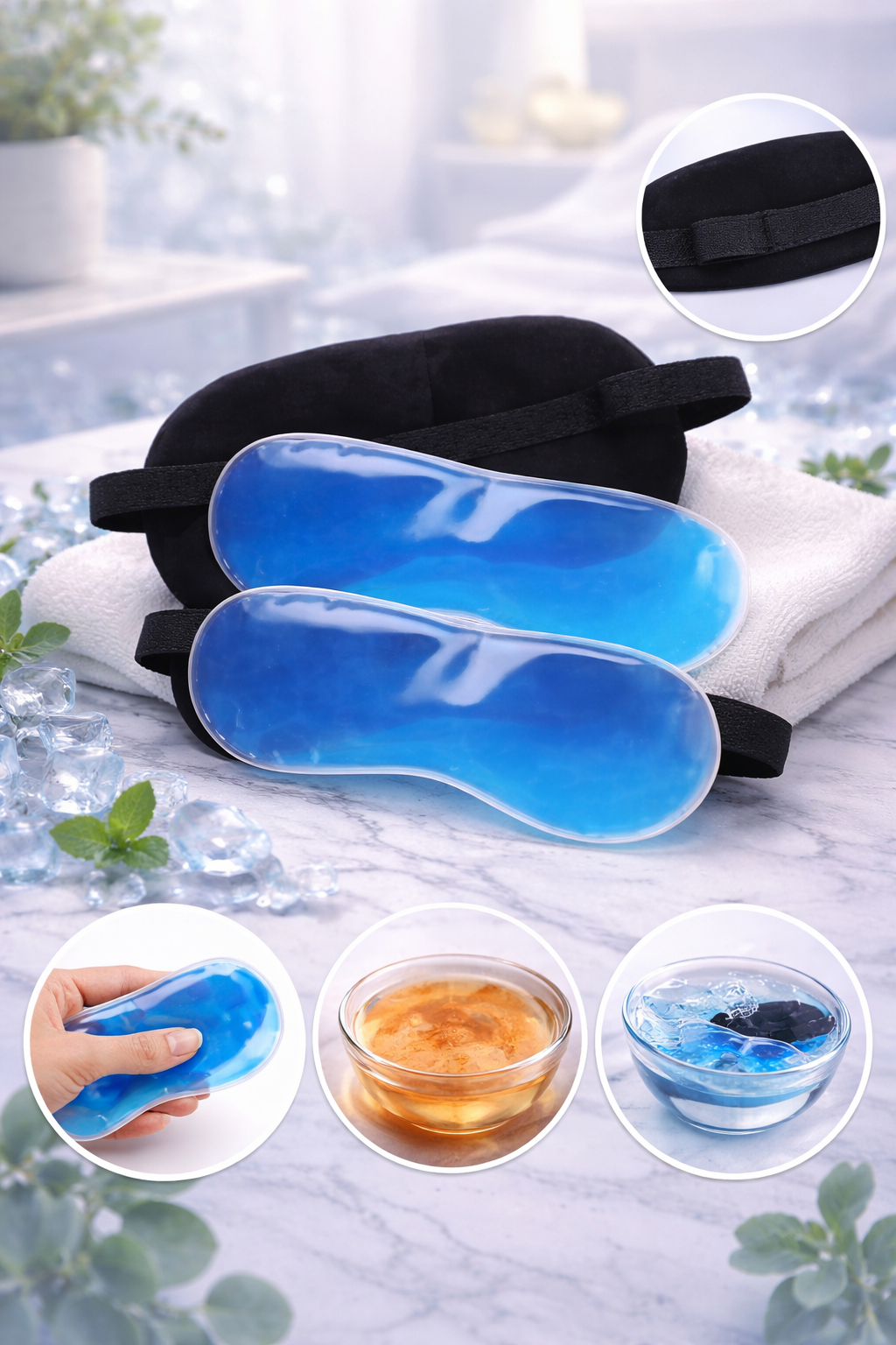 Sukhora™ Cooling Eye Mask (Pack of 2)
