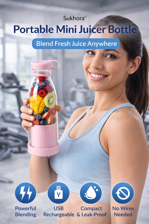 Electric portable mini juicer Bottle